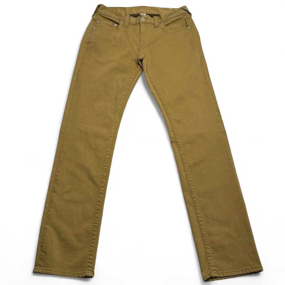 True Religion Khaki Straight slim Jeans size 30
